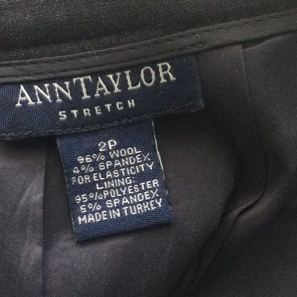 Ann Taylor Charcoal Gray Pencil Skirt - Picture 4 of 12